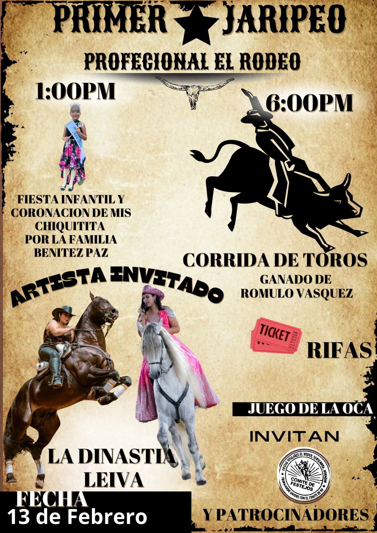 Primer Jaripeo Profesional 