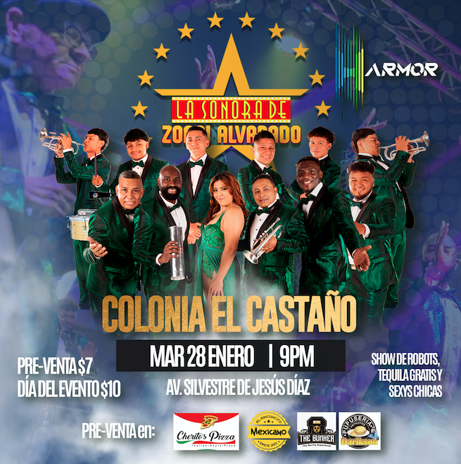 Presentación De La Sonora de Zonai Alvarado En Colonia El Castaño, Chalatenango.