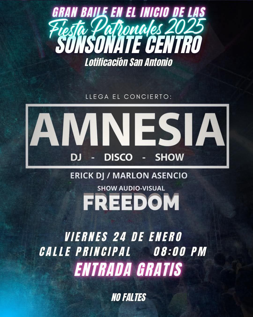 GRAN BAILE DE INICIO DE FIESTAS PATRONALES 2025