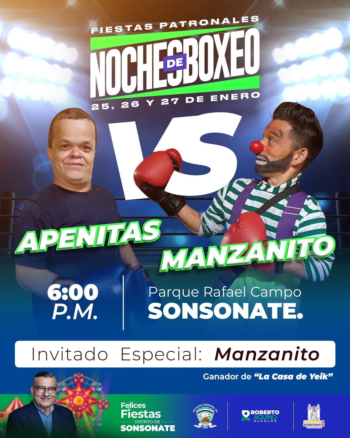 Noches de Boxeo en Sonsonate 