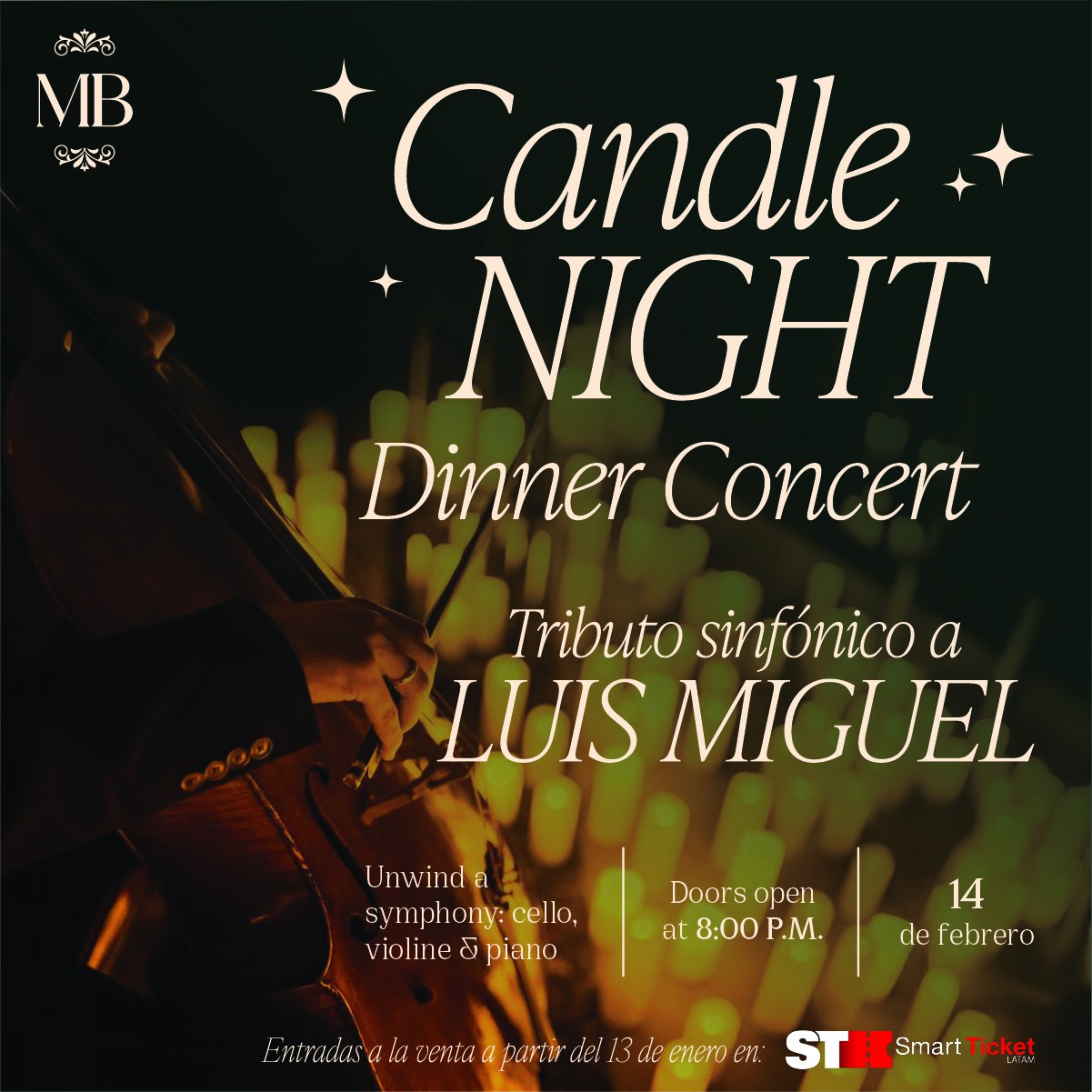 Noche de concierto - Tributo Sinfónico a Luis Miguel 
