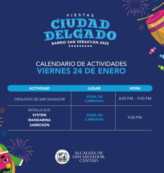 Fiestas de ciudad Delgado - Barrio San Sebastián 