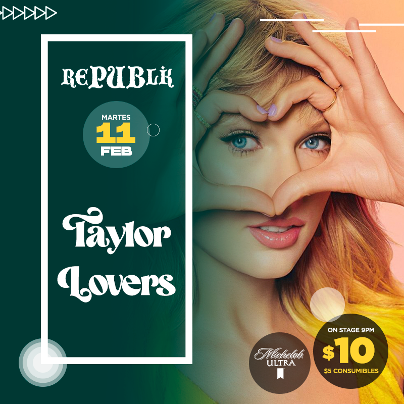 Tributo a Taylor Lovers en Republik 