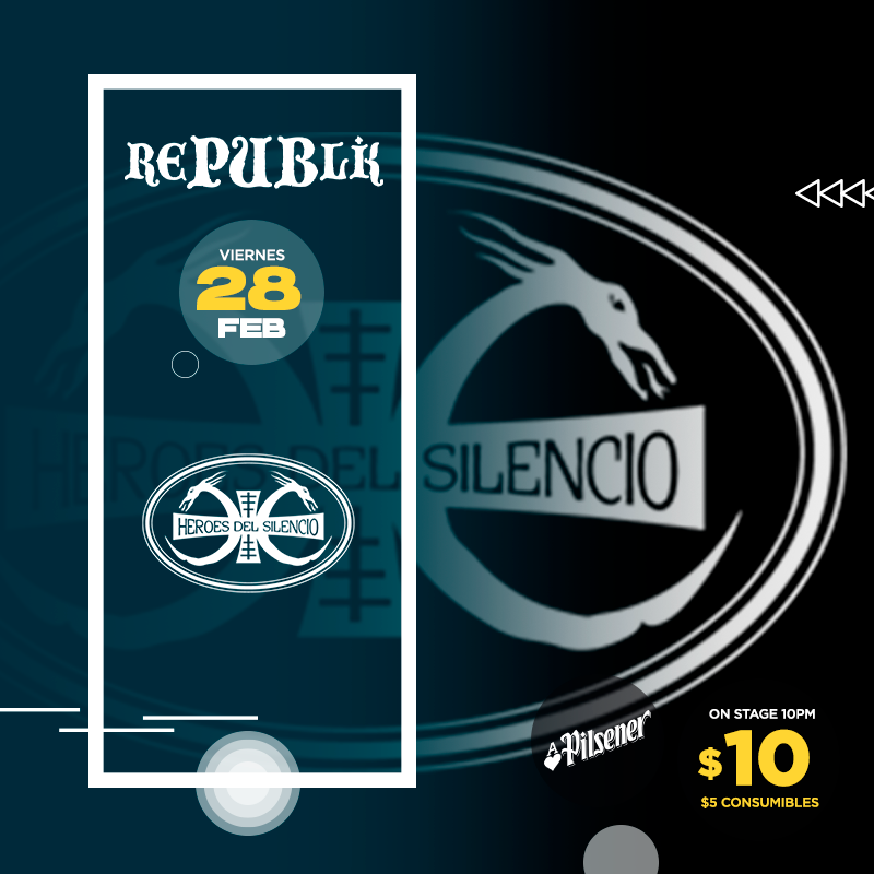 Tributo a Heroes del Silencio en Republik