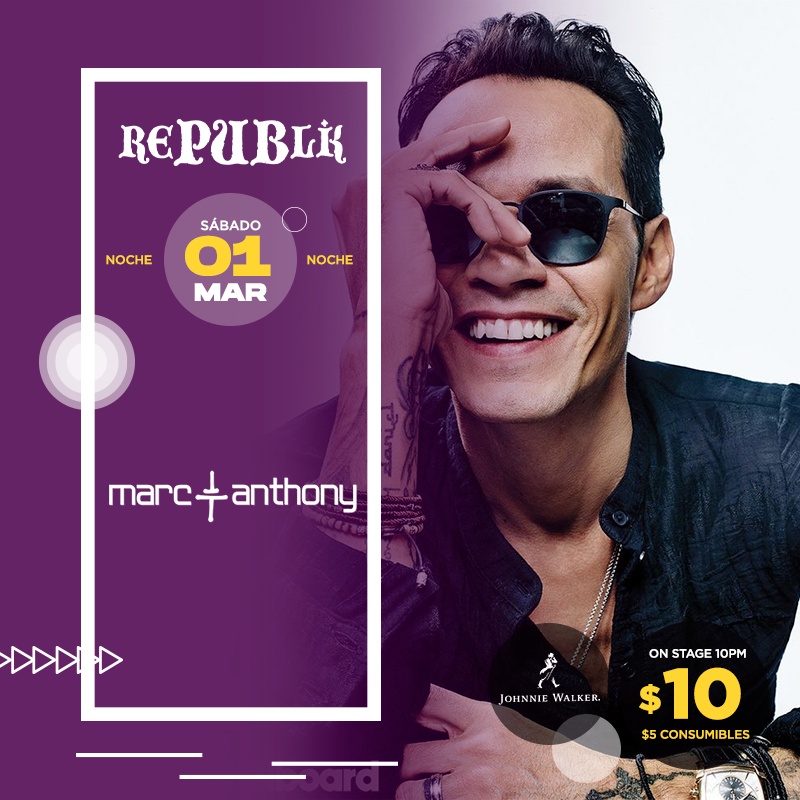 Tributo a Marc Anthony en Republik 
