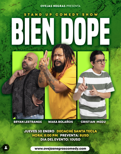 STAND UP DE COMEDIA ¨BIEN DOPE¨