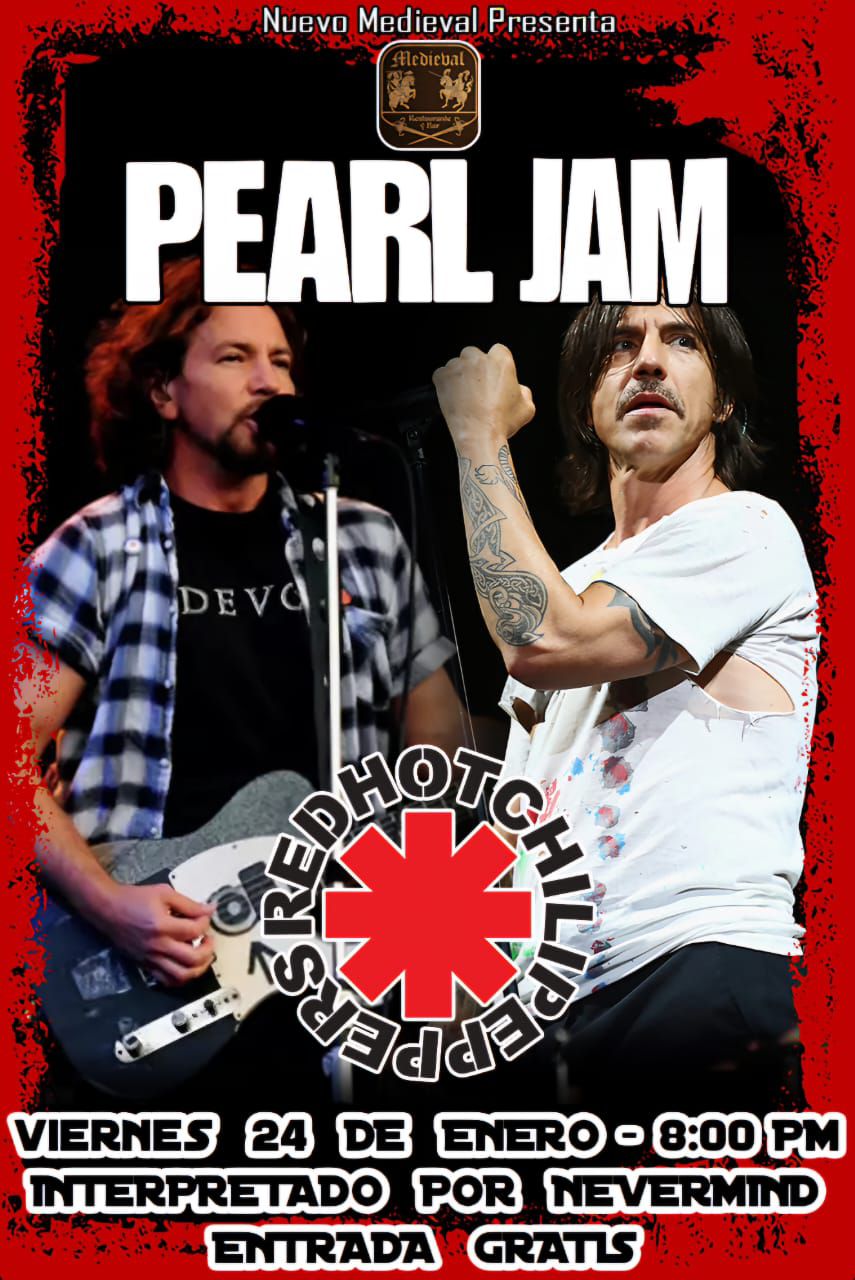 ESPECIAL PEARL JAM & RED HOT CHILI PEPPERS