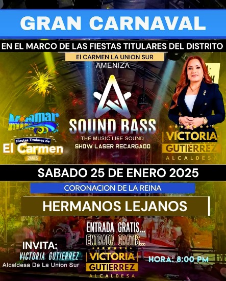 Gran Carnaval en El Carmen - La Union Sur 