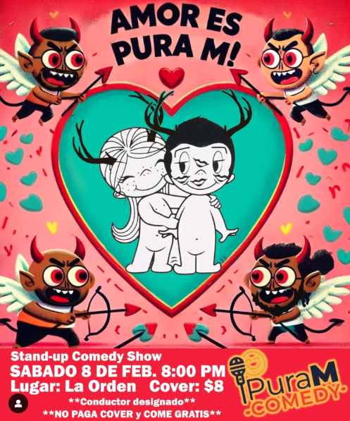 STAND UP DE COMEDIA ¨AMOR ES PURA COMEDIA¨