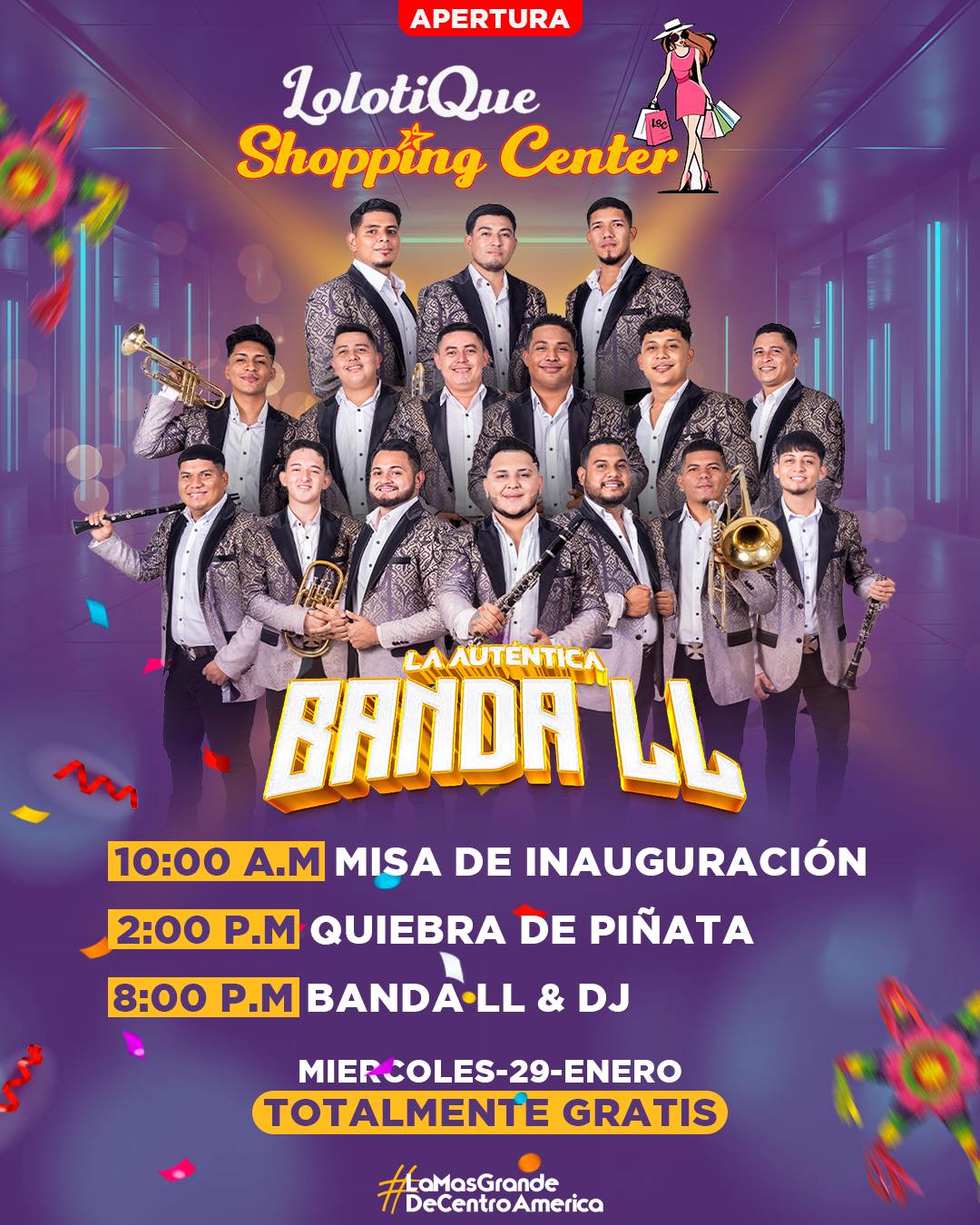 Gran inauguración en LolotiQue Shopping Center 