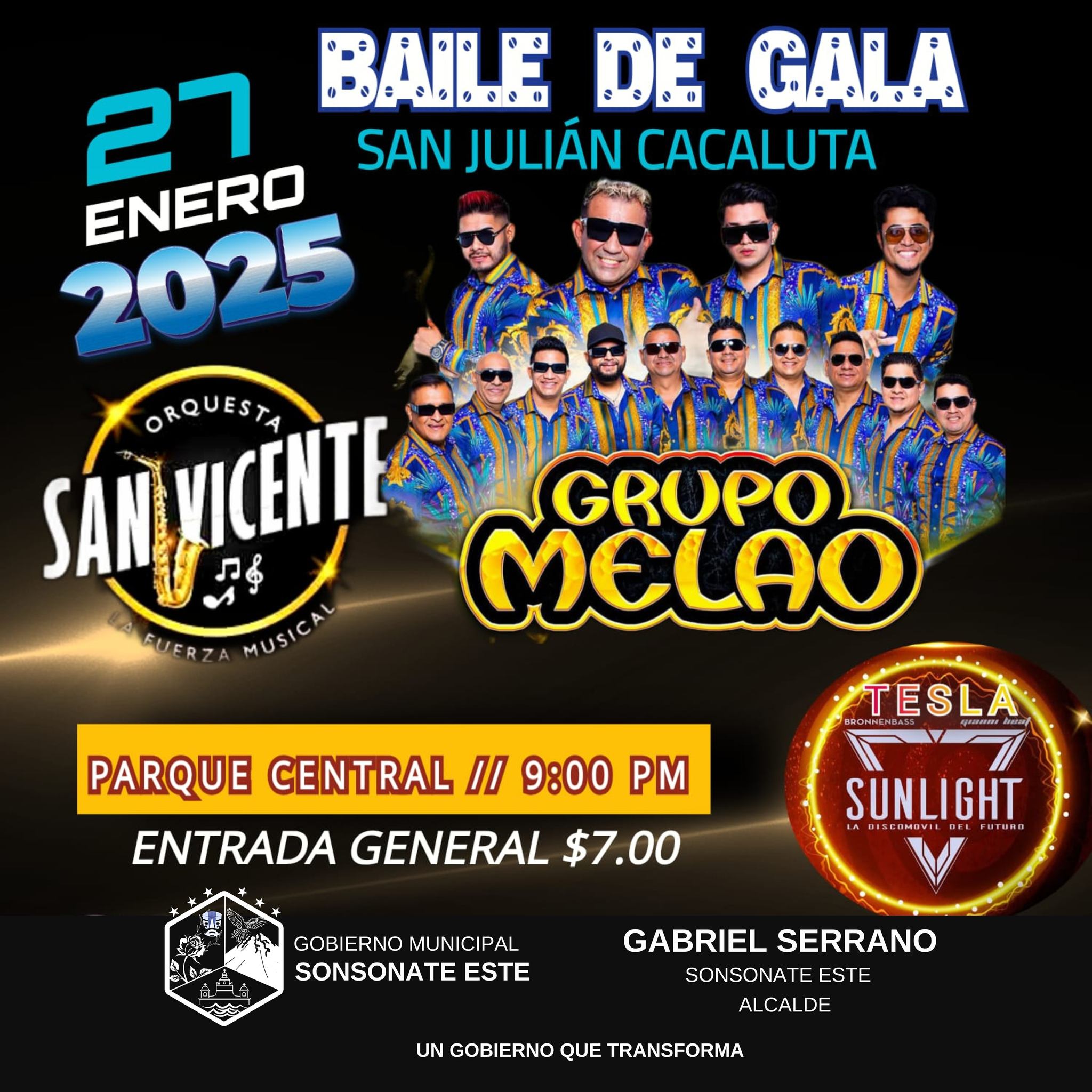 Espectacular Baile de Gala En San Julían Cacaluta 