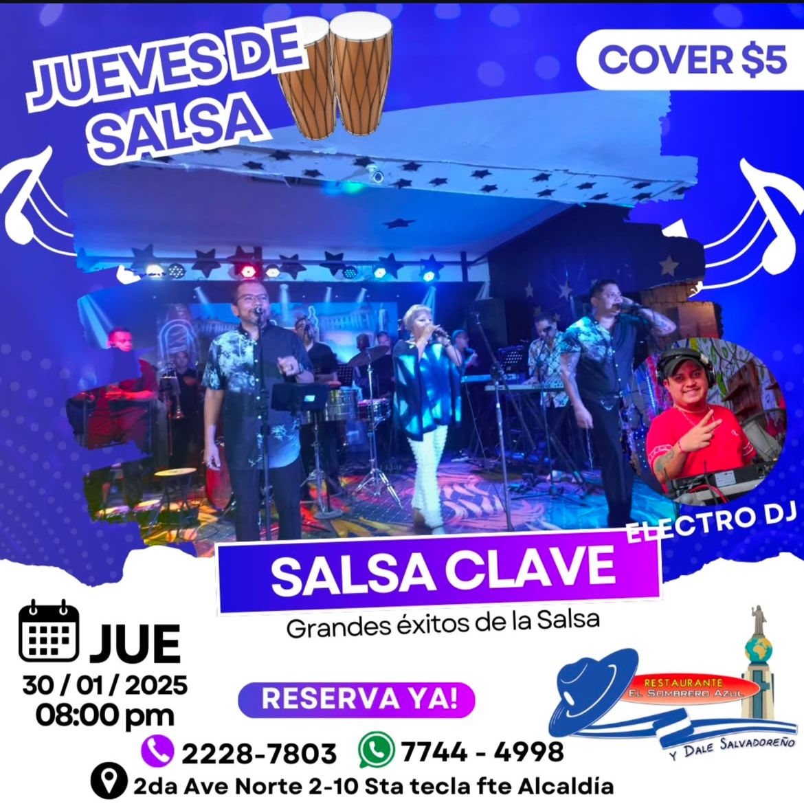 Especial Grandes éxitos de la Salsa Con Salsa Clave