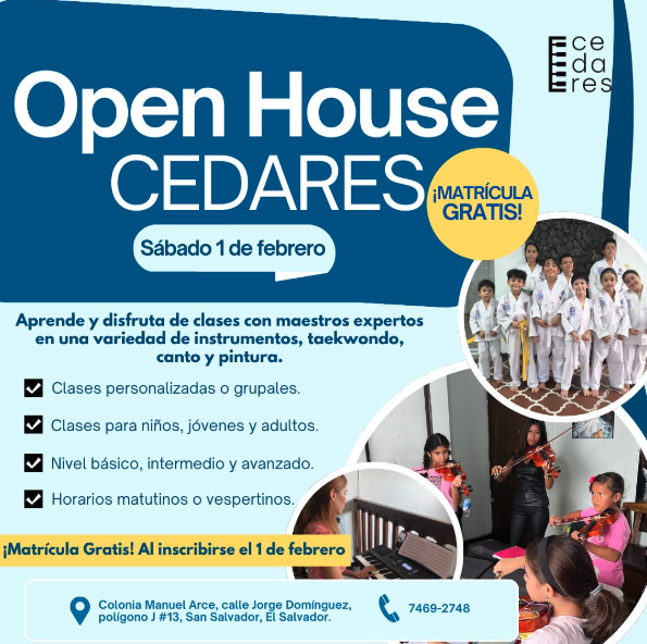 OPEN HOUSE CEDARES