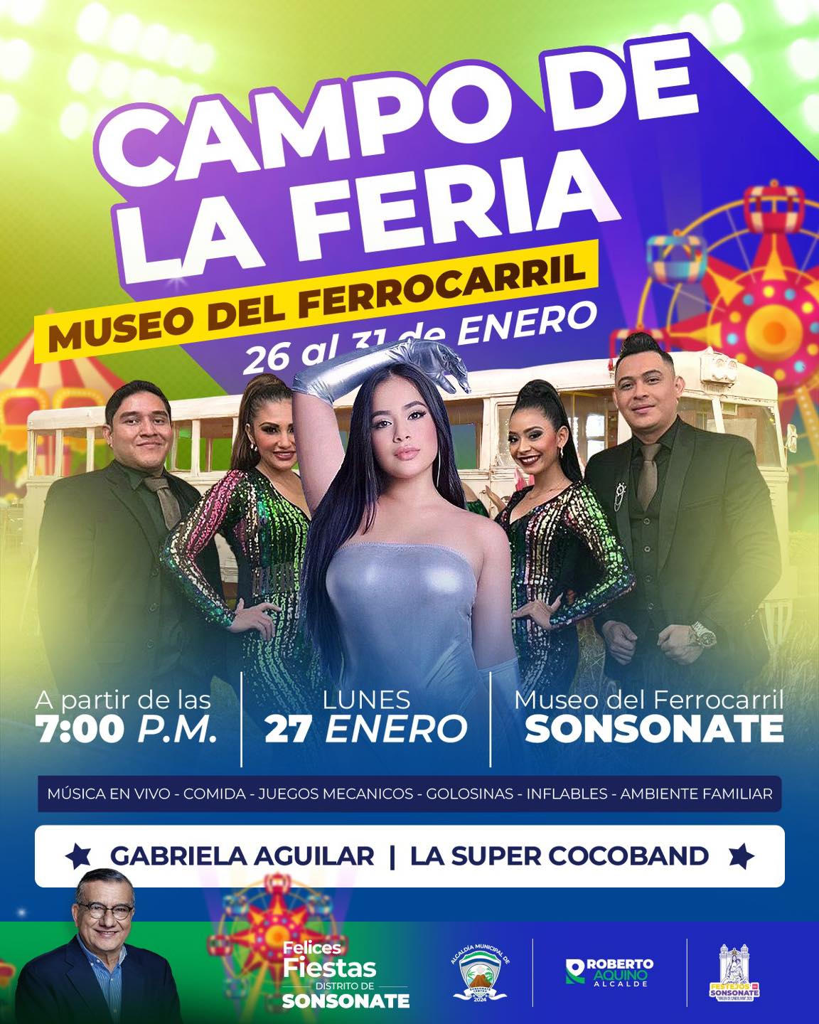 Fiesta en Campo de la Feria - Museo del Ferrocarril 