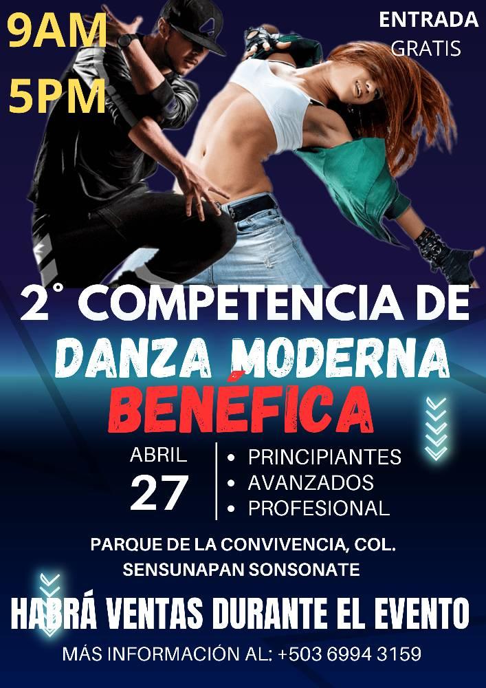 Segunda Competencia de Danza Moderna Benéfica 
