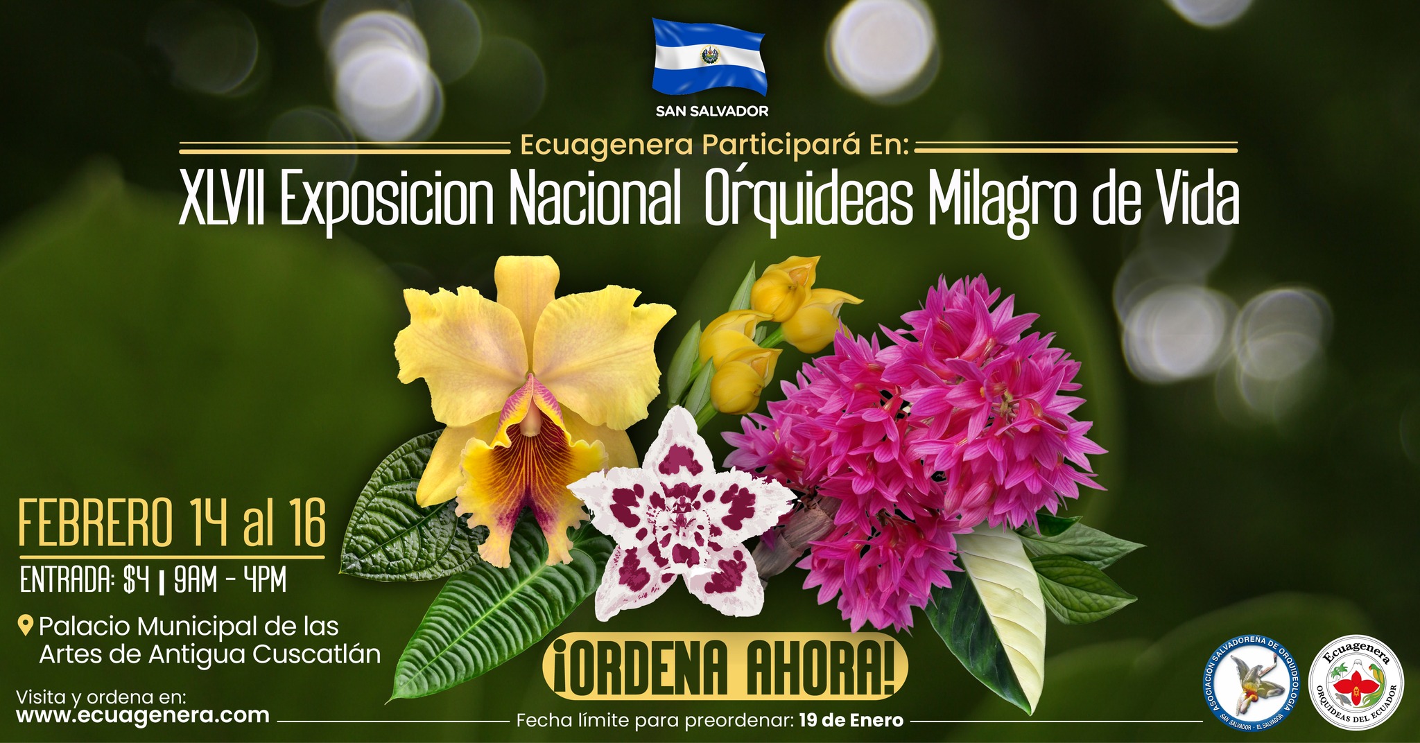 XLVII Exposición Nacional "Orquídeas Milagro de Vida"