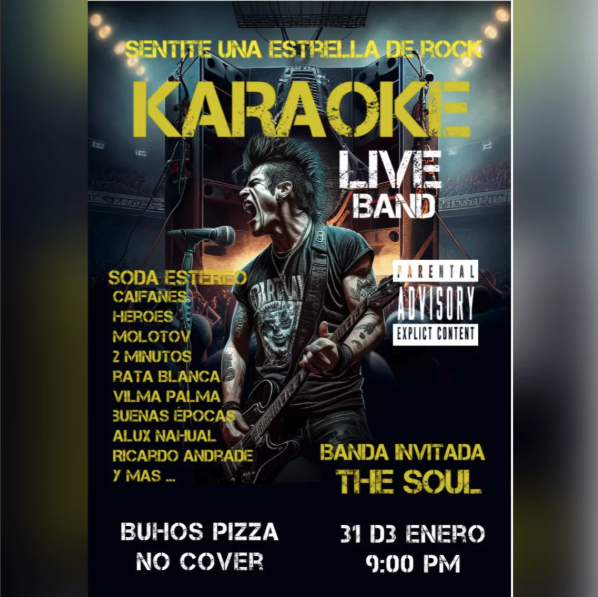 ESPECIAL KARAOKE LIVE BAND 