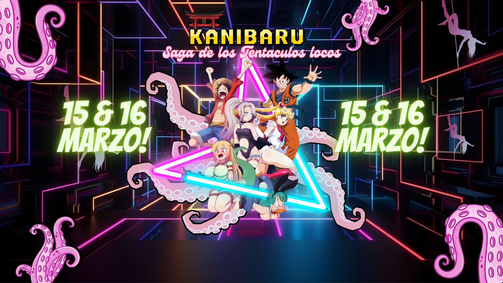 Exposición ¨1° La Saga de Tentáculos Locos¨