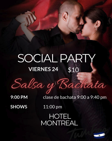 SOCIAL PARTY, SALSA Y BACHATA 
