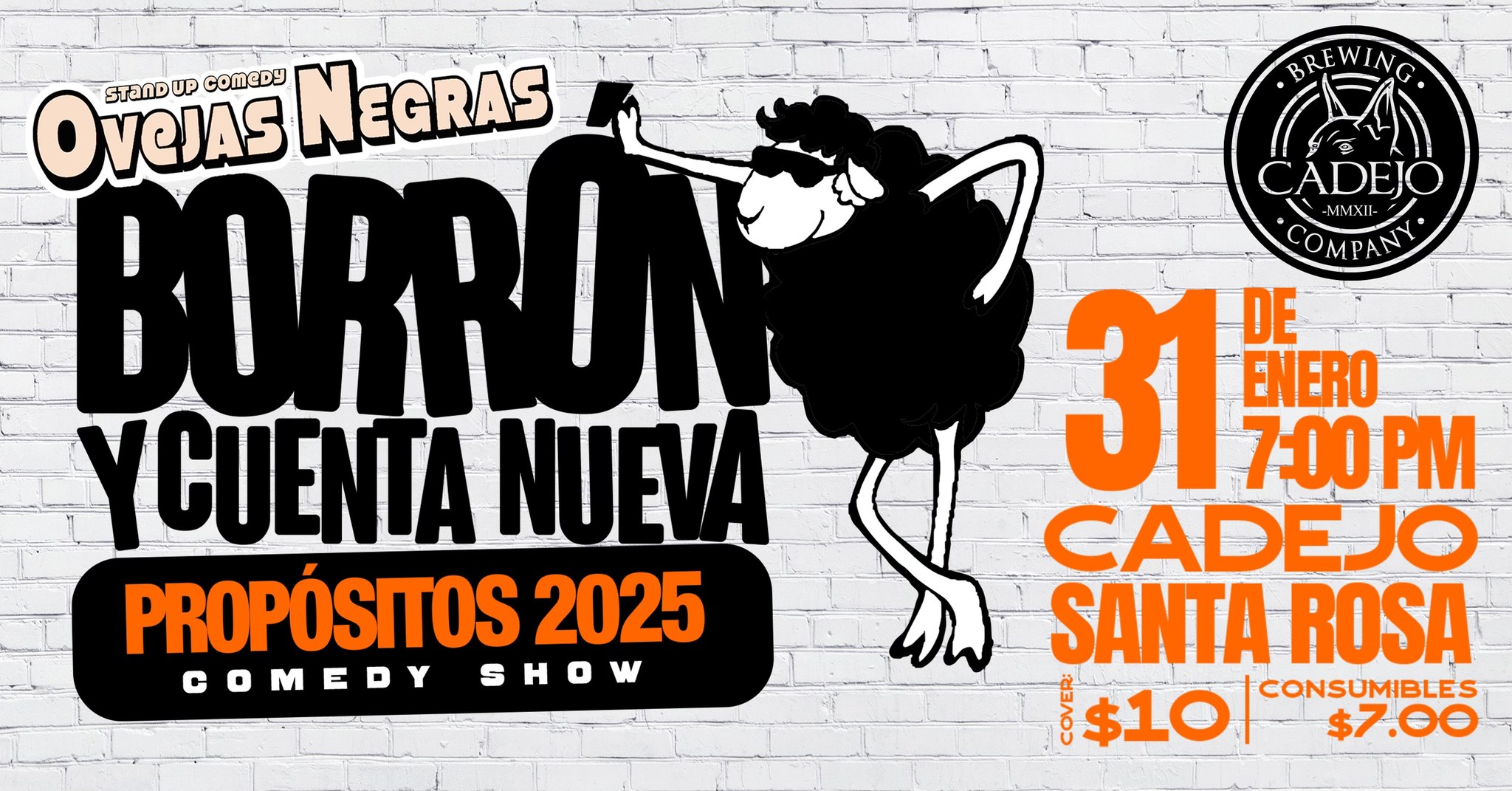 SHOW DE COMEDIA: Borrón y Cuenta Nueva CADEJO SANTA ROSA *