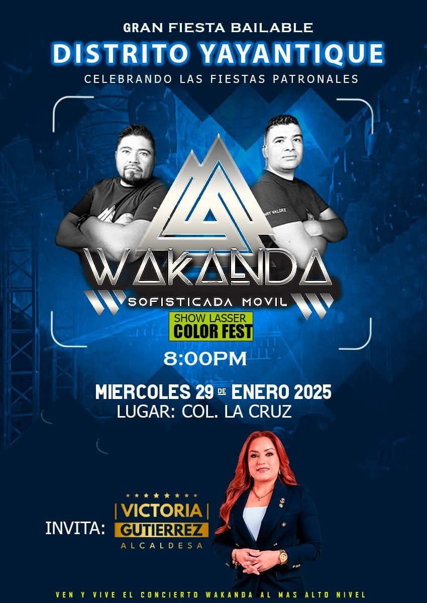 GRAN FIESTA BAILABLE EN YAYANTIQUE