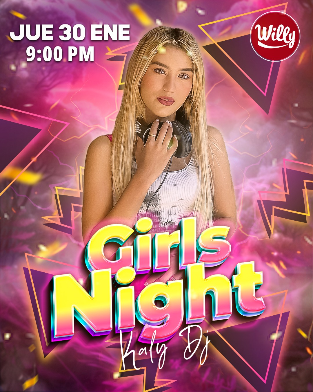 GIRLS NIGHT CON KALY DJ