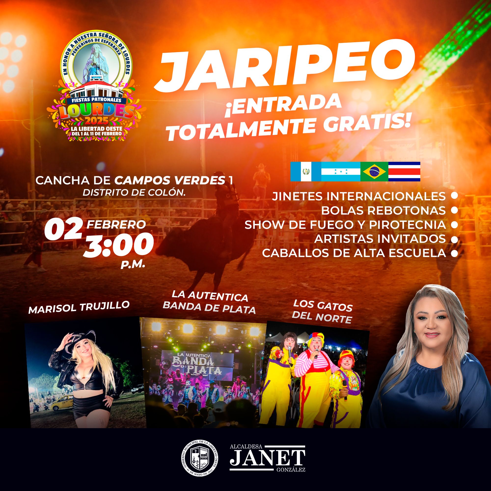 Gran Jaripeo en Lourdes Colon 