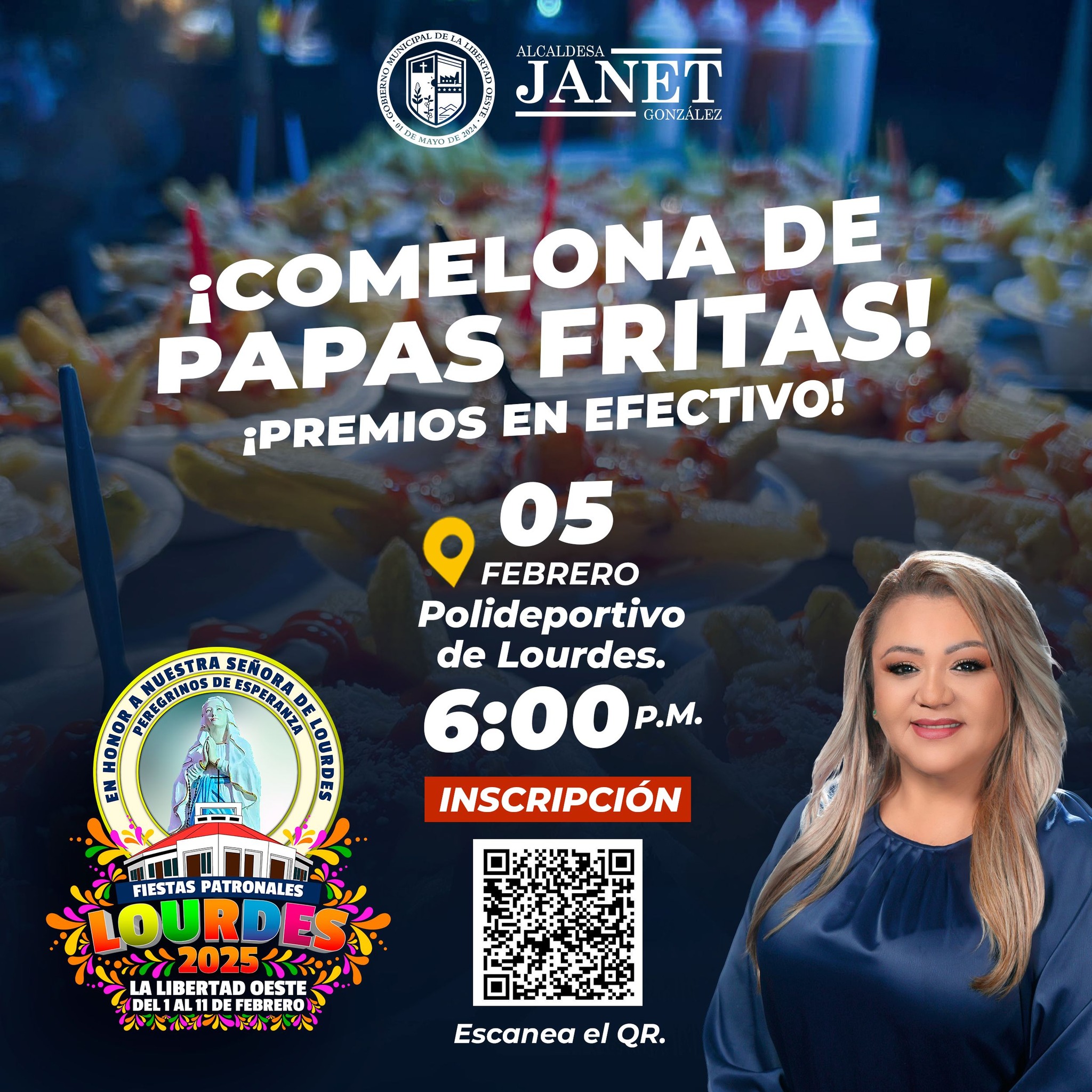 Comelona de Papas en Lourdes 