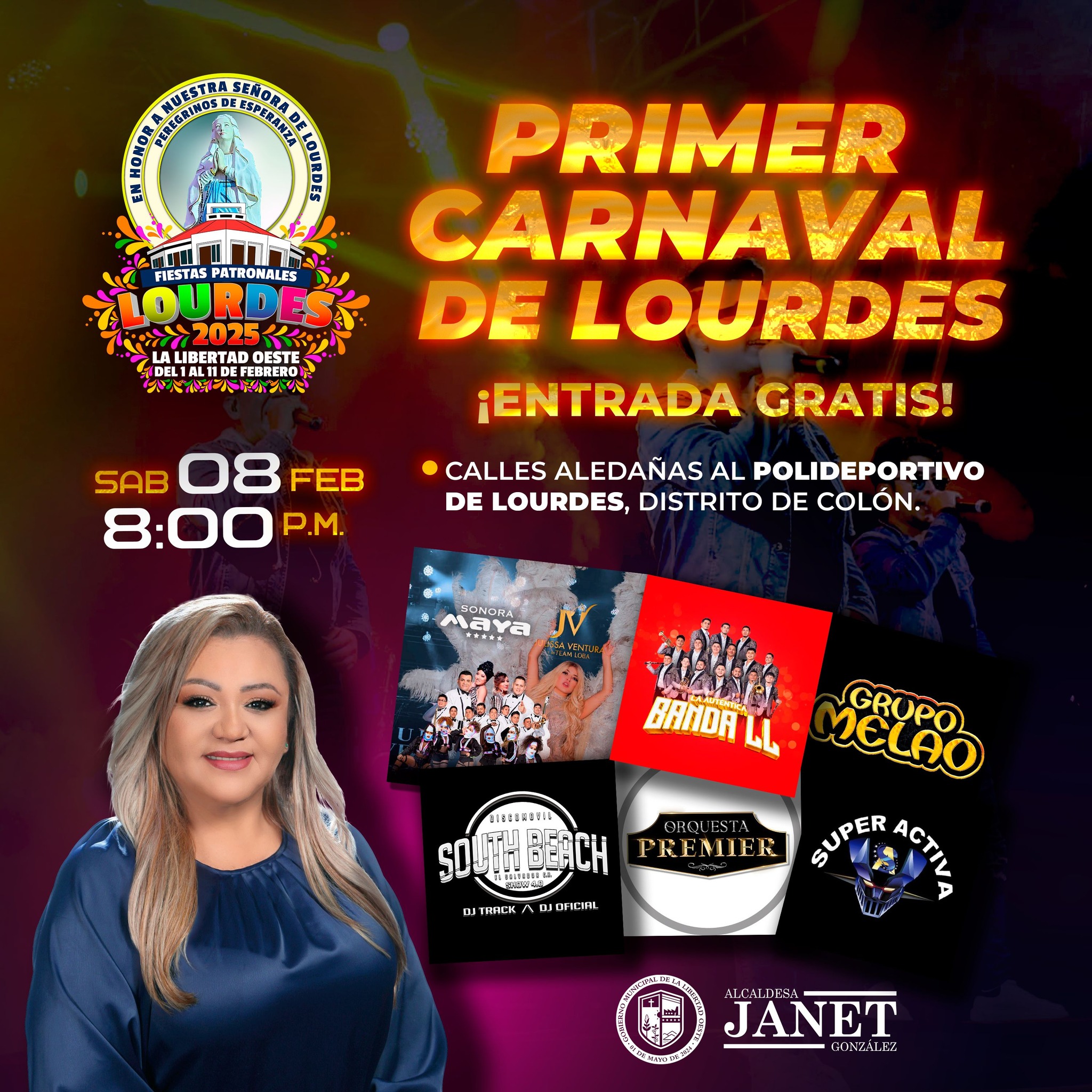 Primer Carnaval de Lourdes Colon 