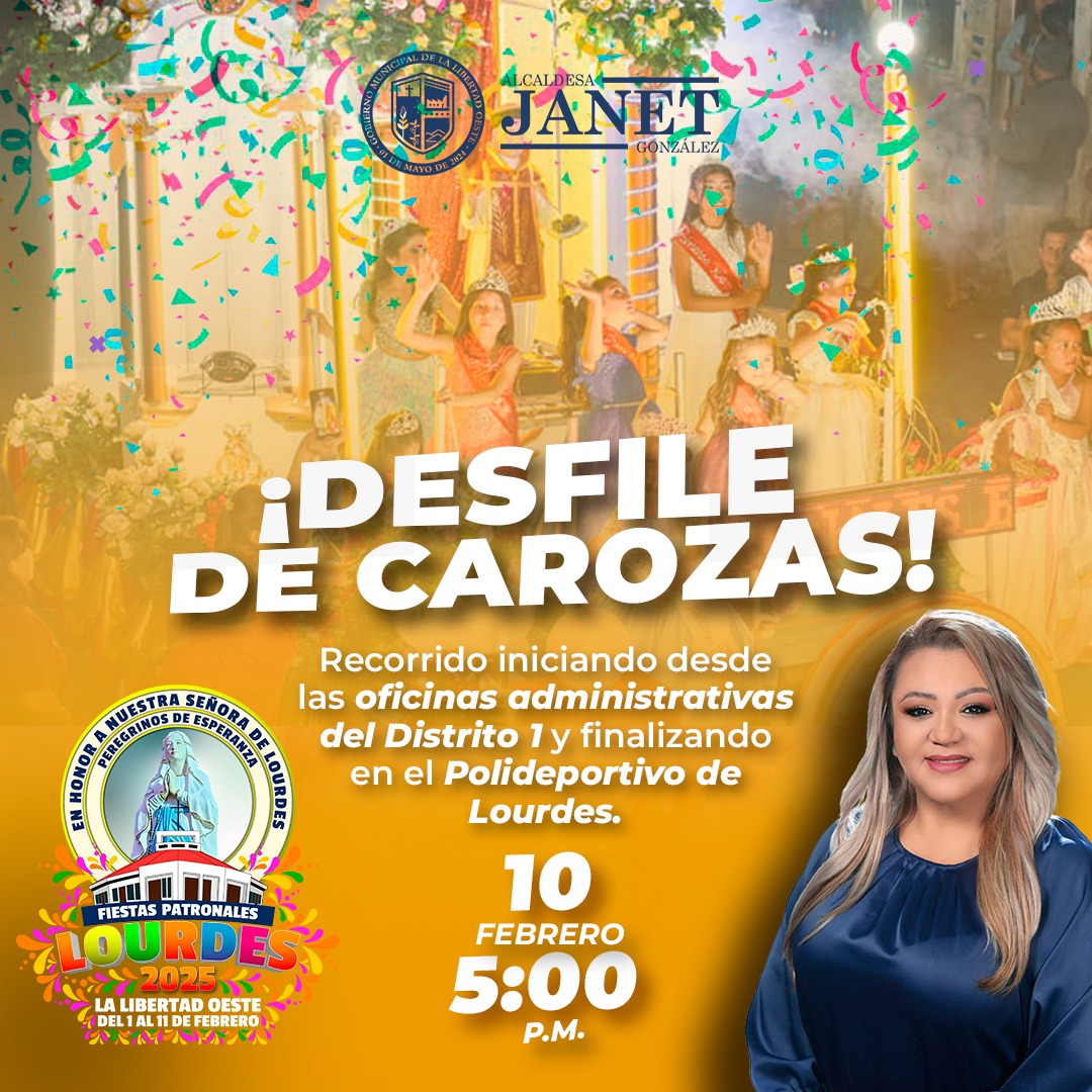 Desfile de las Carrozas en Lourdes 