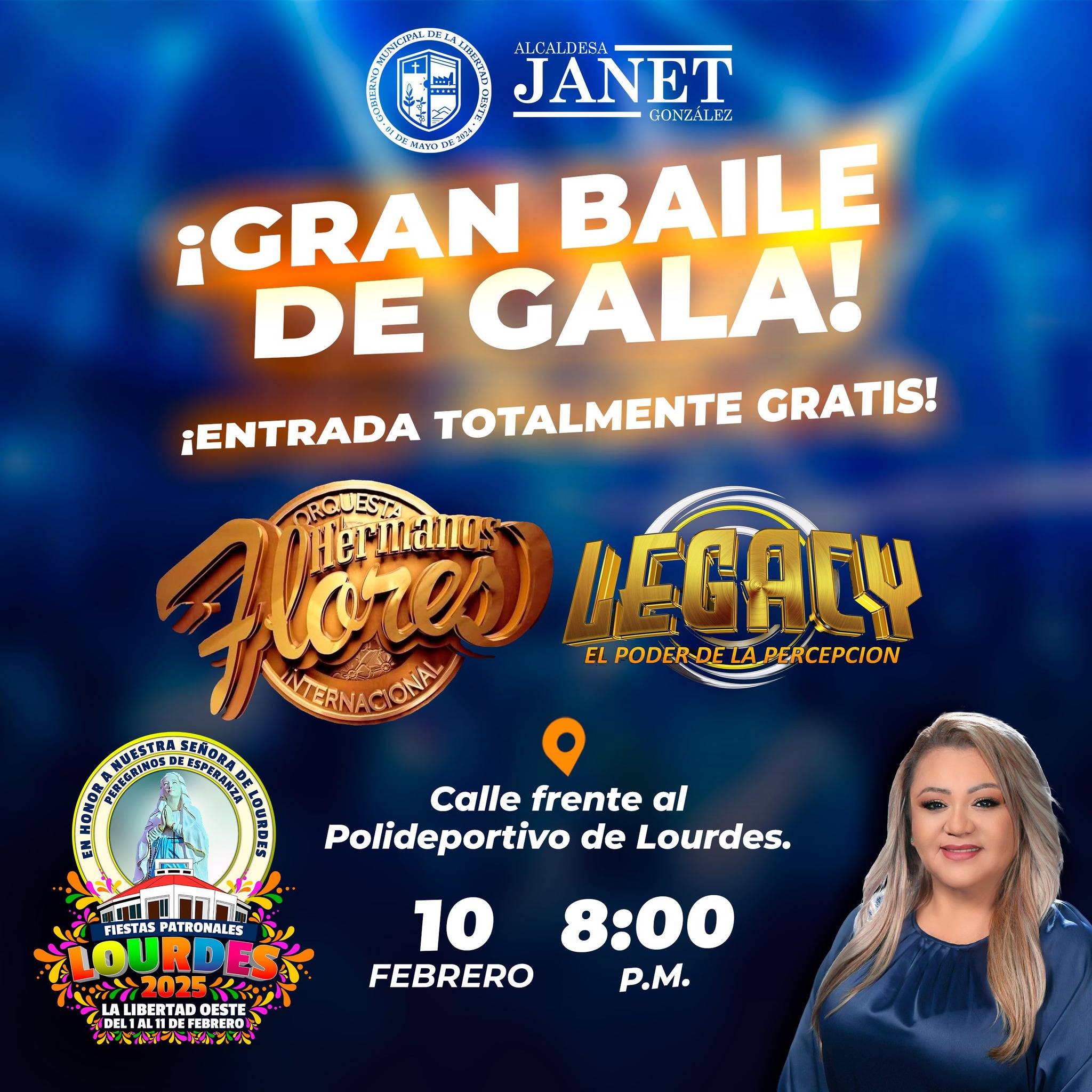 Gran Baile de Gala en Lourdes 