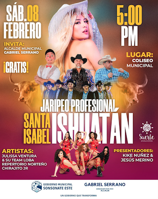 Jaripeo en Santa Isabel Ishuatan 