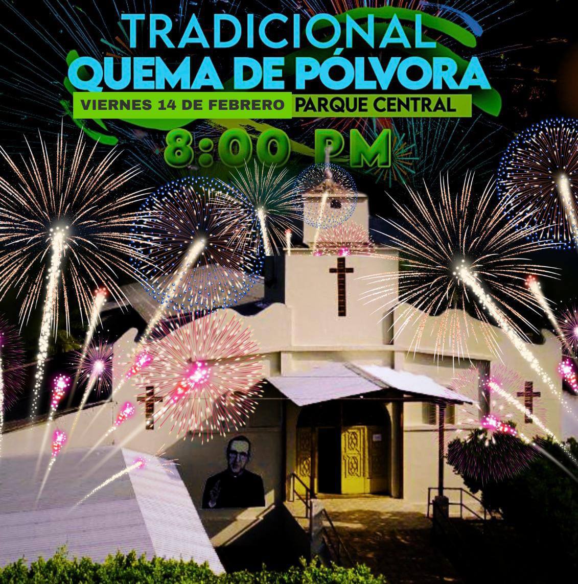 Tradicional Quema de Polvora en Santa Isabel Ishuatan 