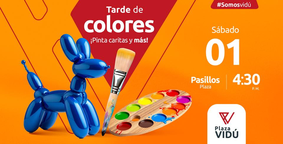 Tarde De Colores, Pinta Caritas Y Más..