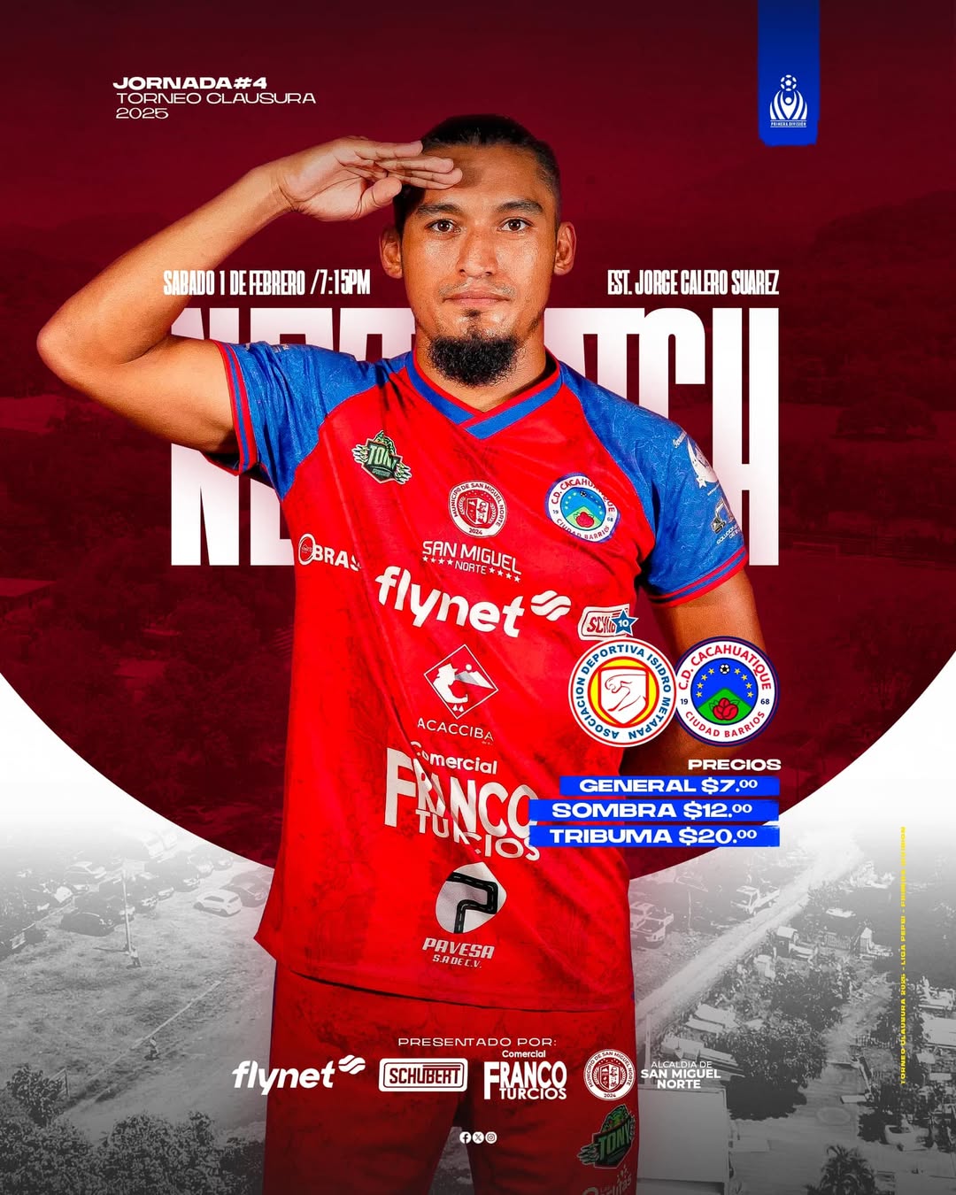 AD Isidro Metapán vs C.D. Cacahuatique