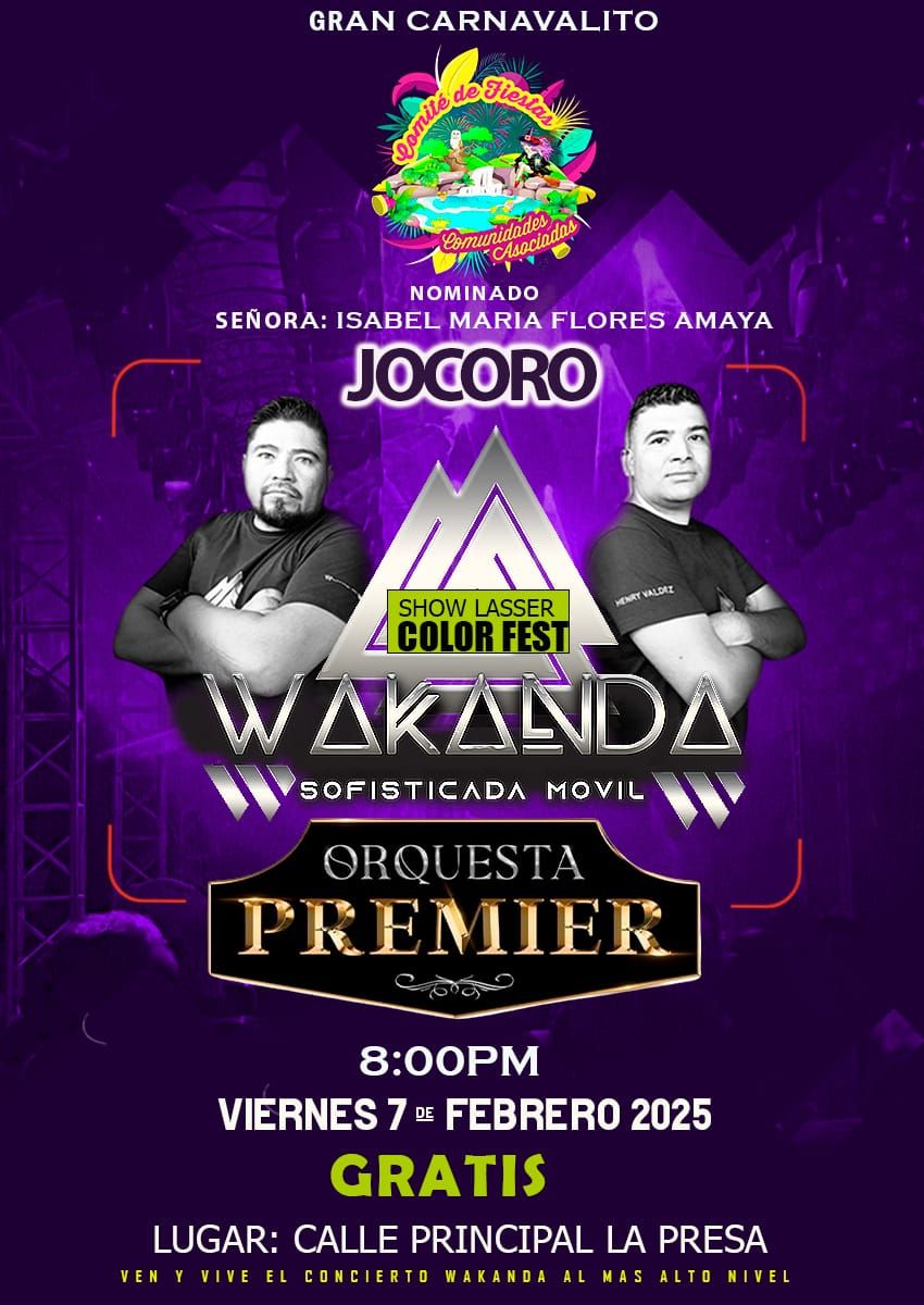 GRAN CARNAVALITO CON LA ORQUESTA PREMIER