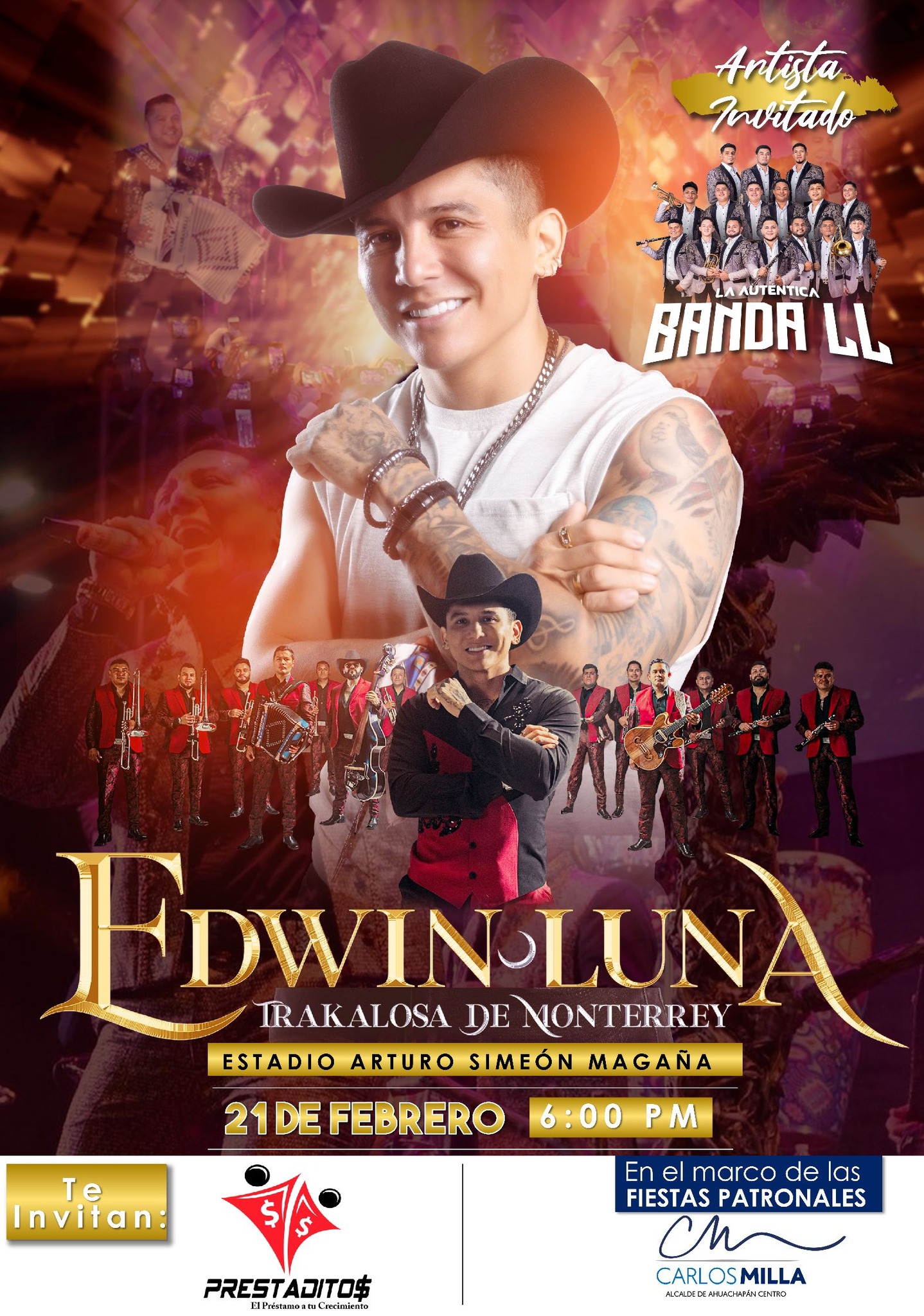 Concierto De Edwin Luna y la Trakalosa de Monterrey