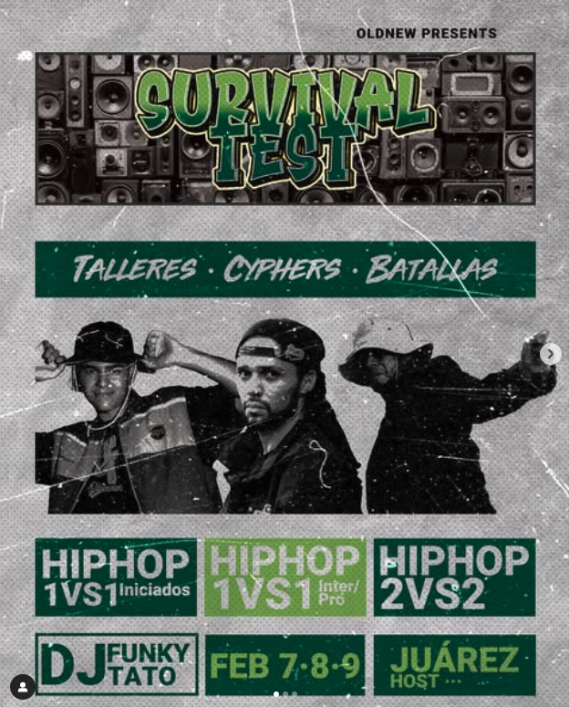 EXPOSICIÓN DE HIP HOP ¨SURVIVAL TOUR¨
