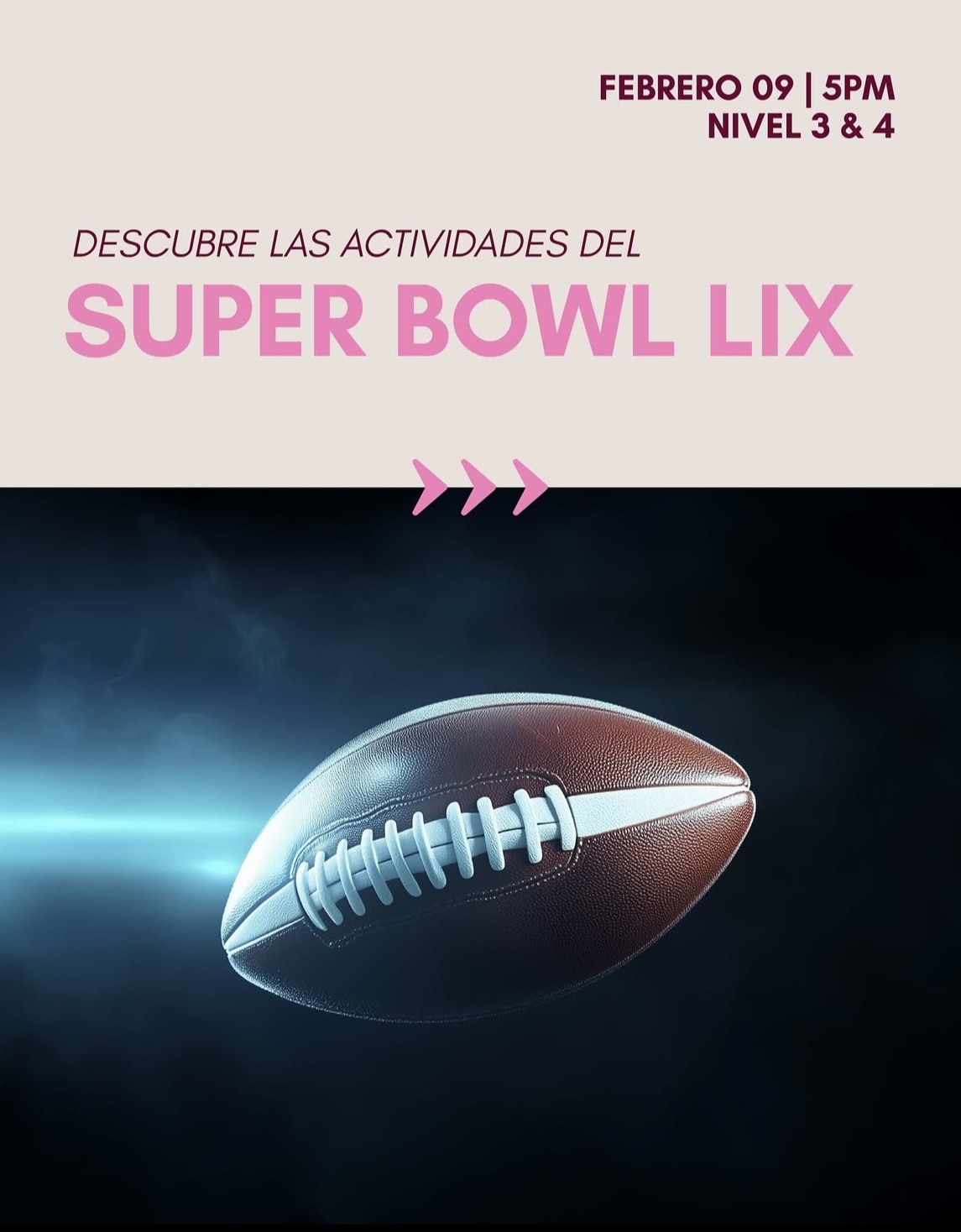 El Super Bowl de Presidente Plaza