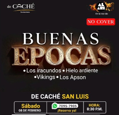 ESPECIAL BUENAS EPOCAS