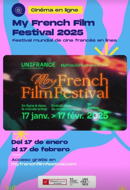 Festival mundial de cine francés en linea 2025 ¨My French Film Festival 2025¨