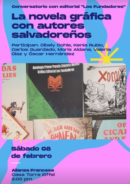 Conversatorio con editorial "Los Fundadores"