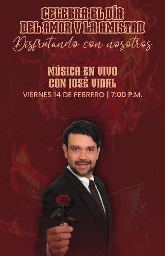 MÚSICA EN VIVO CON JOSÉ VIDAL
