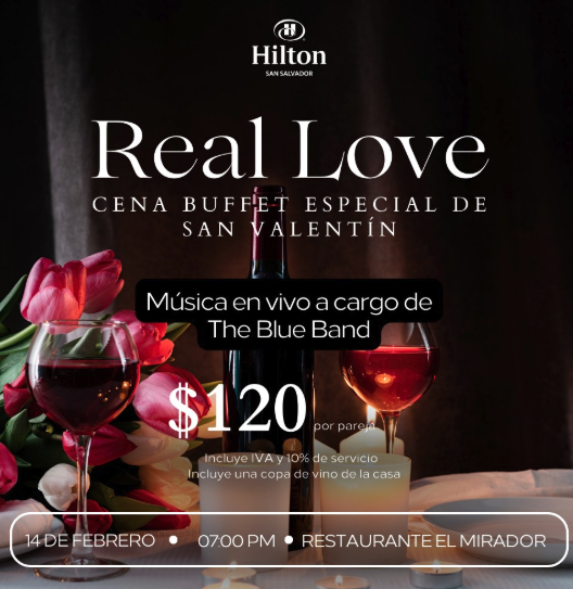 Cena Buffet de San Valentín