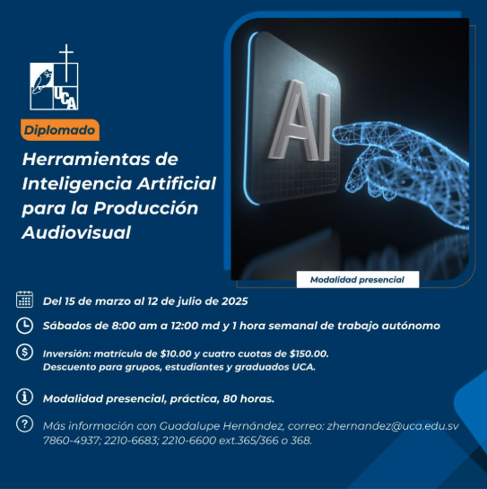 Diplomado Herramientas de Inteligencia Artificial para la Producción Audiovisual 