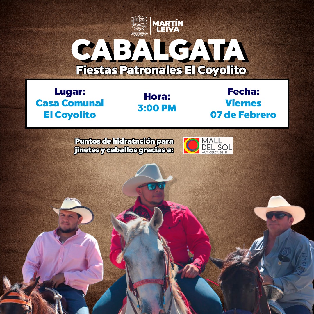 Gran Cabalgata en Chalatenango Centro - El Coyolito 