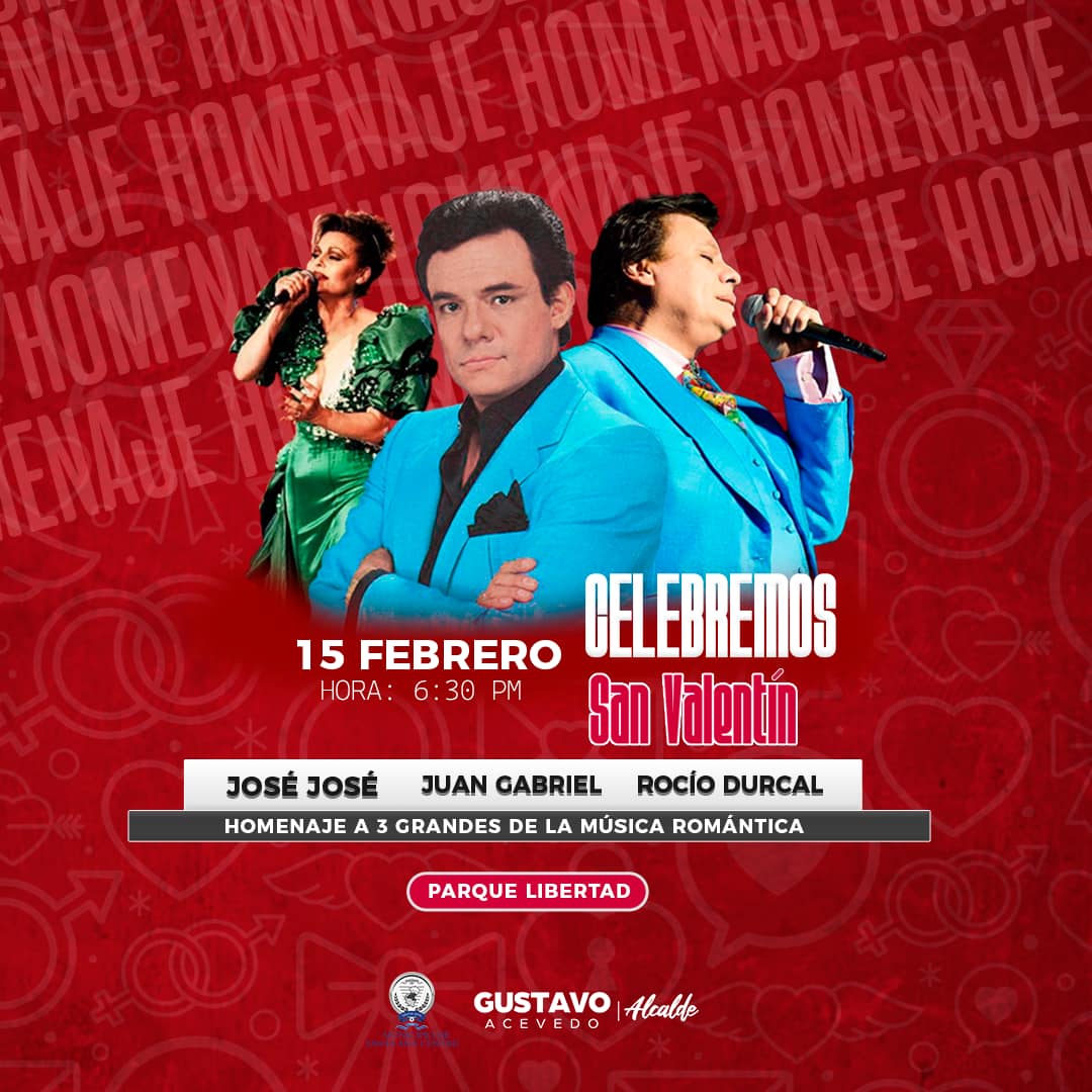 Celebración del día de San Valentín en Santa Ana Centro 