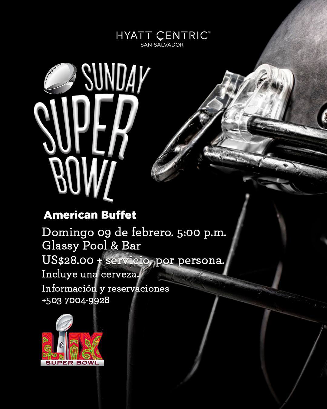 Super Bowl En Hyatt Centric San Salvador