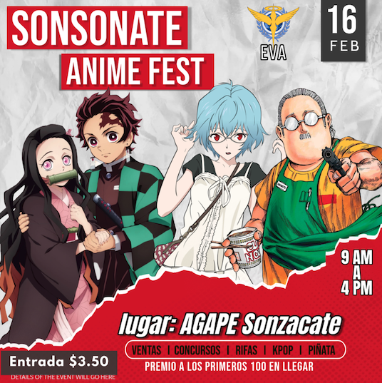 Anime Fest en Agape Sononate 