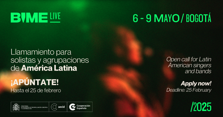 Llamado a músicos de América Latina para actuar en BIME Bogotá